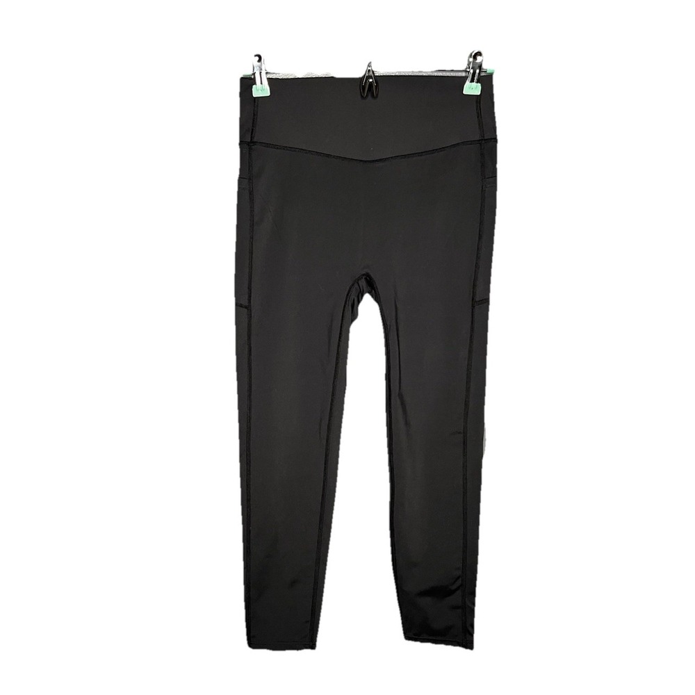 Woobilly Booty Lifting Black High-Waisted Leggings Size XL